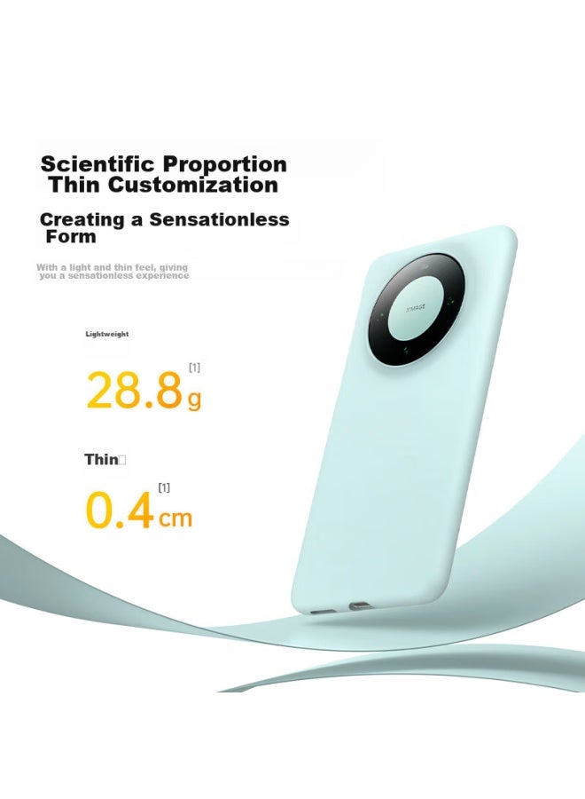 WP W&p Compatible With Huawei Mate60 Pro Phone Case, Real Liquid Silicone Mate60 Pro/60 Pro+ Protective Cover, Full Protection, Shockproof, Light Luxury, Skin-friendly, For Men And Women, Wp - Image 4
