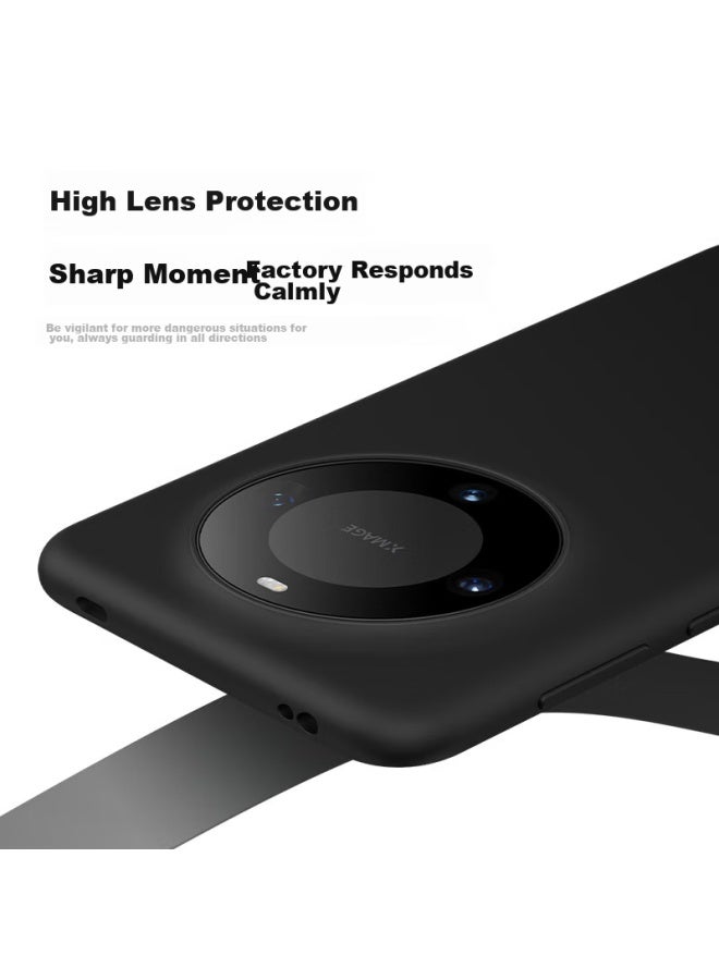 WP W&p Compatible With Huawei Mate60 Pro Phone Case, Real Liquid Silicone Mate60 Pro/60 Pro+ Protective Cover, Full Protection, Shockproof, Light Luxury, Skin-friendly, For Men And Women, Wp - Image 5