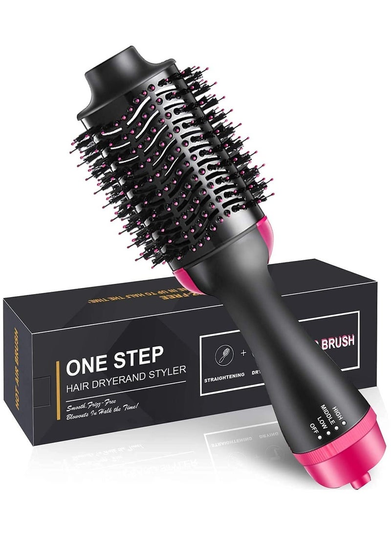 ELTRAZONE One Step Hair Dryer and Volumizer, Hot Air Brush, 3 in1 Styling Brush Styler, Negative Ion Hair Straightener Curler Brush for All Hairstyle | Black (3 in1 Brush Styler, Black) - Image 3