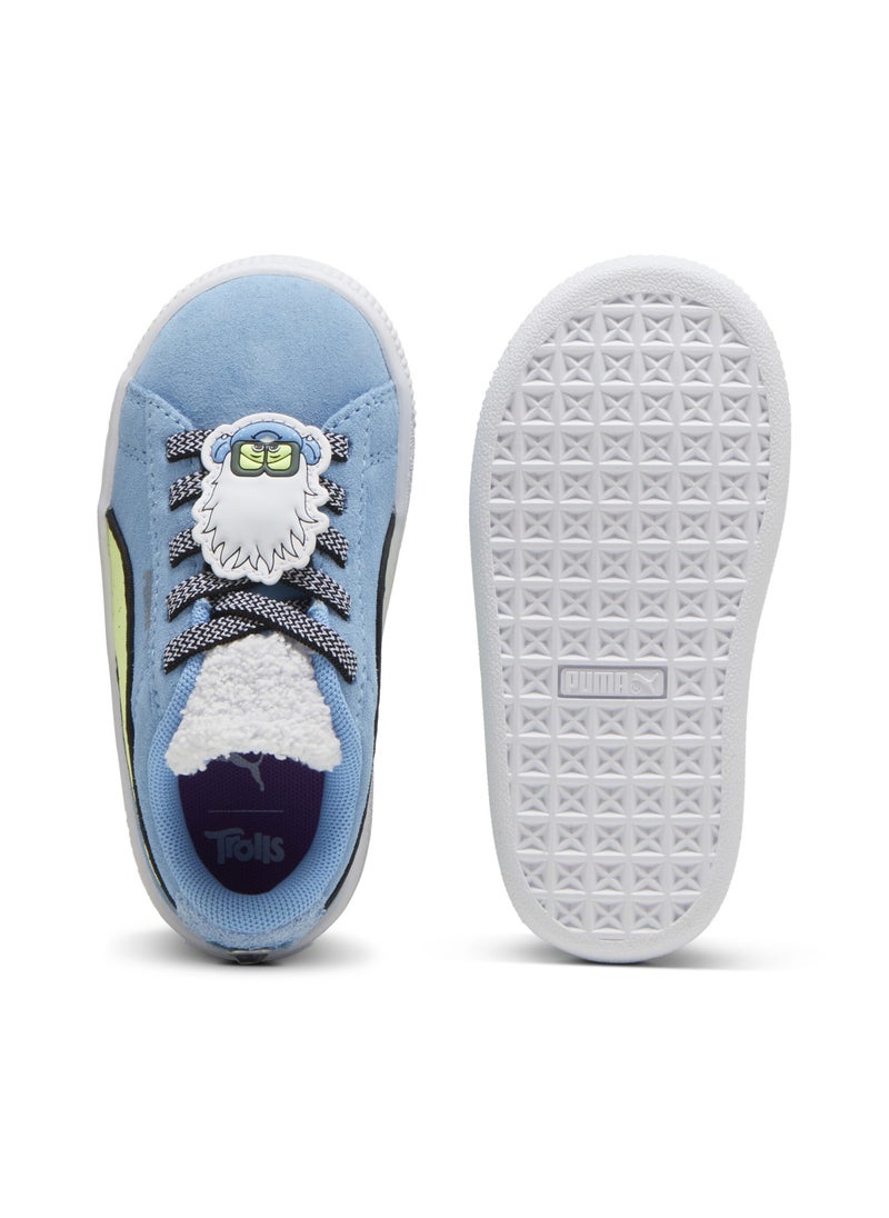 بوما حذاء رياضي للأطفال PUMA x TROLLS Suede  - Image 4