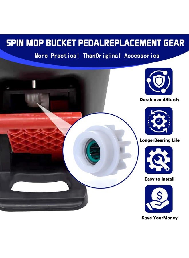 FOJOO 3 Pack Pedal Bearing Replacement for OCedar Mop Bucket - Easy Fix for 90% Rotation Mop Bucket on The Market, Compatible with mop Head Pedal Clutch Bearing Repair Kit - Image 4