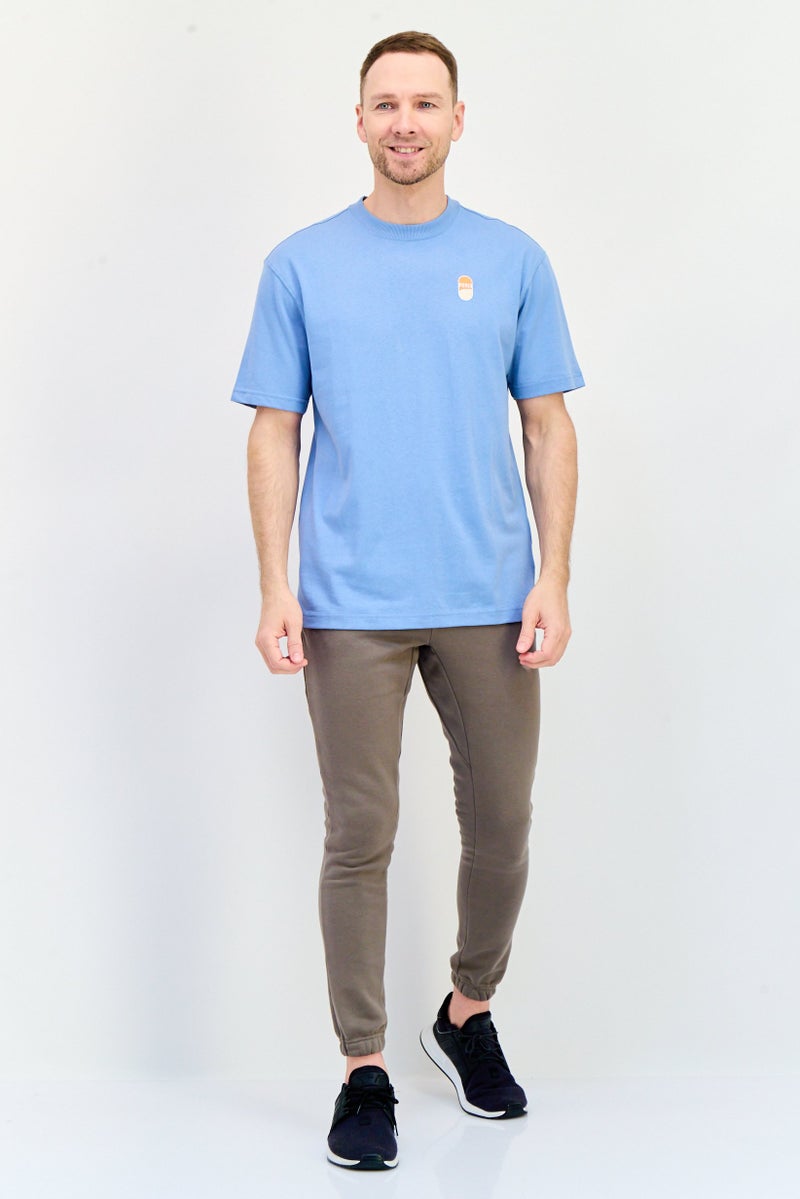 PUMA Men Sportswear Fit Short Sleeves Outdoor T-Shirt, Zen Blue - Image 2