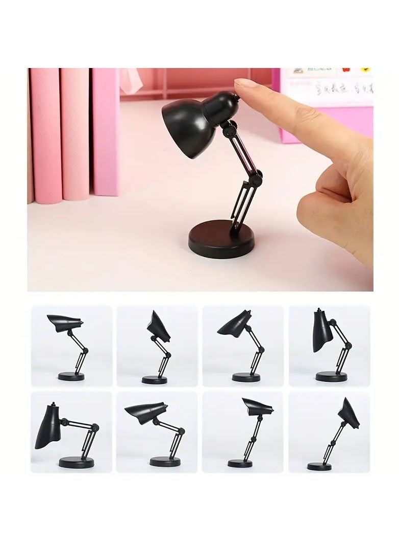 1pc Mini Reading Lamp, Portable Folding Eye Protection Mini LED Desk Lamp, Table Night Light - Image 2