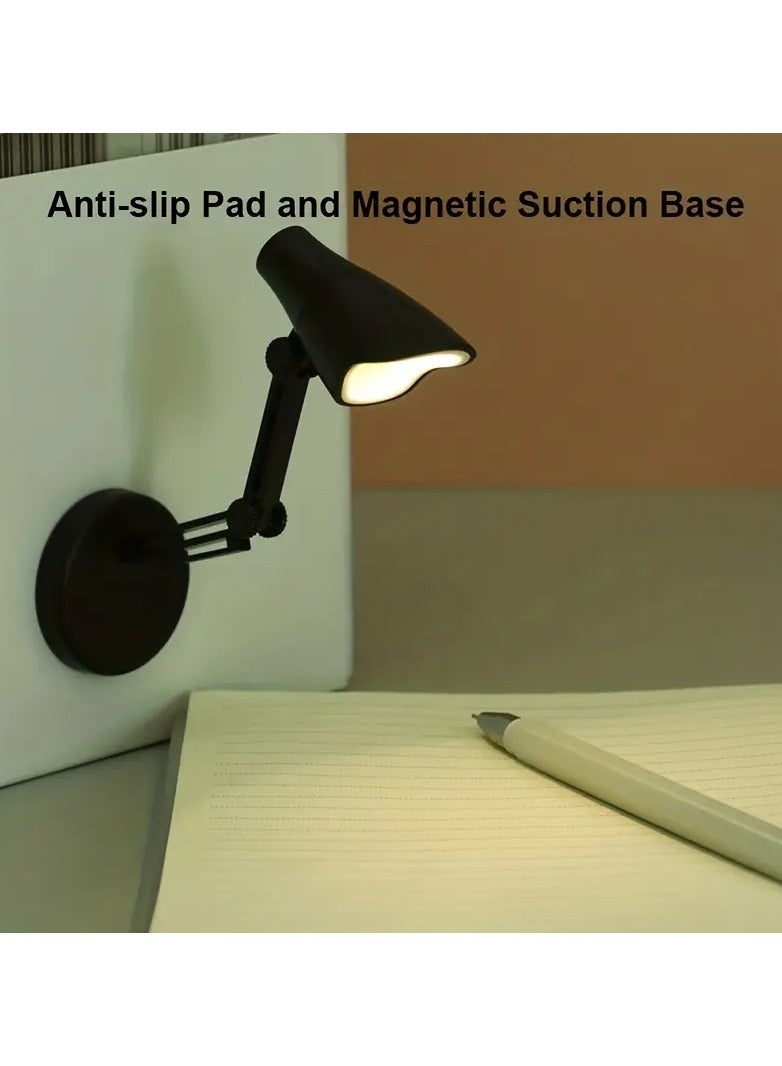 1pc Mini Reading Lamp, Portable Folding Eye Protection Mini LED Desk Lamp, Table Night Light - Image 3