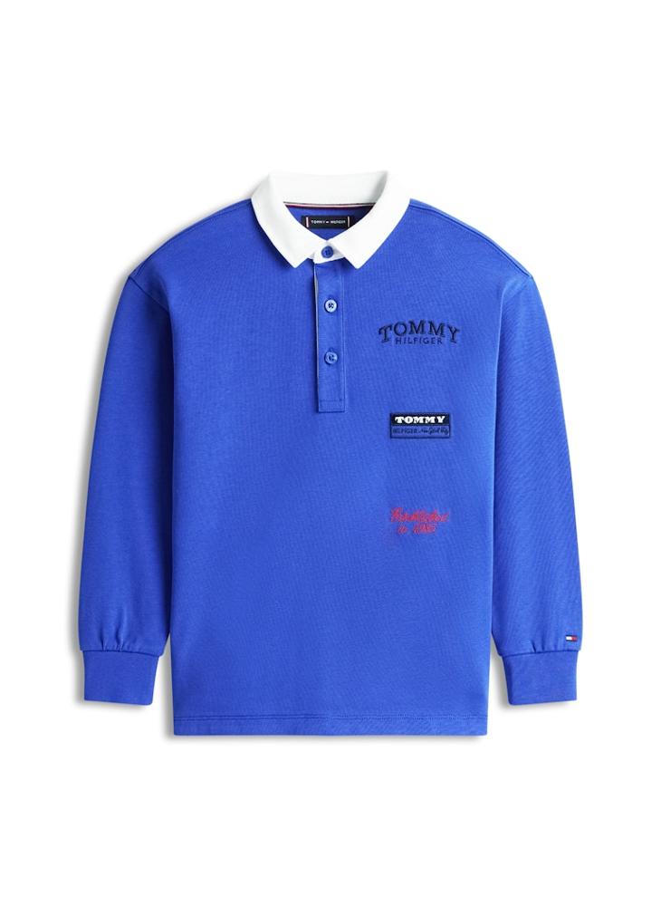 TOMMY HILFIGER Kids Multi Print Polo - Image 5