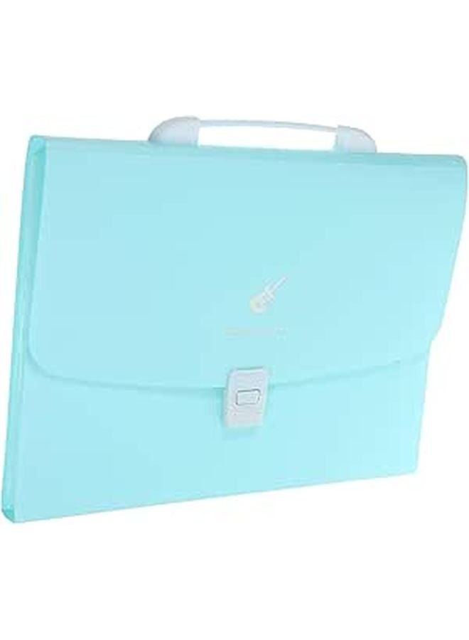 A4 Expanding File Organizer with 13 Pockets Plastic Accordion Folder for Home Office Documents - Image 1