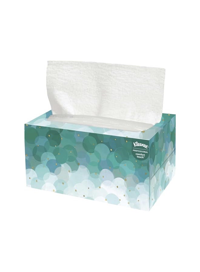 Kimberly-Clark Kimberly Clark 11268 Kleenex Hand Towels Premium Ultra Soft, Pop-Up Box, White (1 Individual Box of 70 Sheets) - Image 1
