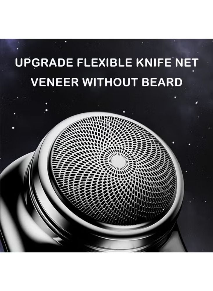 Dream Zone Mini Portable Electric Razor Shavers for Men Rechargeable Easy One Button Use Suitable for Home Car Travel - Image 2