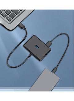 ماركة غير محددة USB3.0HUB 4 منافذ 3.0 موزع فاصل موسع ناقل الحركة عالي السرعة USB مقسم كمبيوتر - عدد الواجهات: الطول 1.0 متر  - Image 2