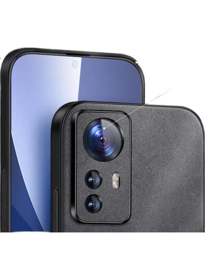 Shangsu Xiaomi 12 Phone Case Xiaomi 12S Protective Cover 12X Lens Full Coverage Chinese Style Simple And Creative Anti-Fall National Tide Yangba Leather Shell Female Male Models Peace And Joy - Image 3