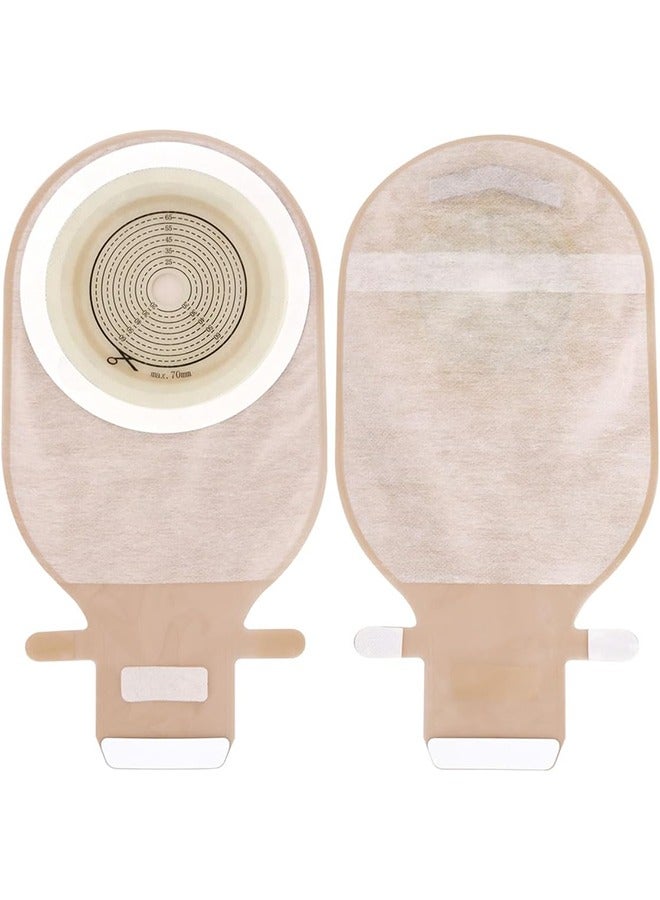 Generic One Piece Ostomy Colostomy Bags, Ostomy Supplies, Drainable Ostomy Pouch for Ileostomy Stoma Care,20-70mm,20pcs - Image 1