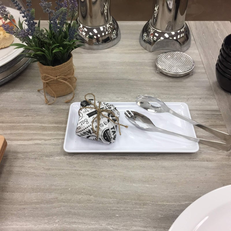 Get G.E.T. P-GT-1212-W 12" x 12" White Food Word Text Grease-Resistant Food-Safe Wrap Paper, Deli Wrap, Clipper Mill (1000 Pieces) - Image 2