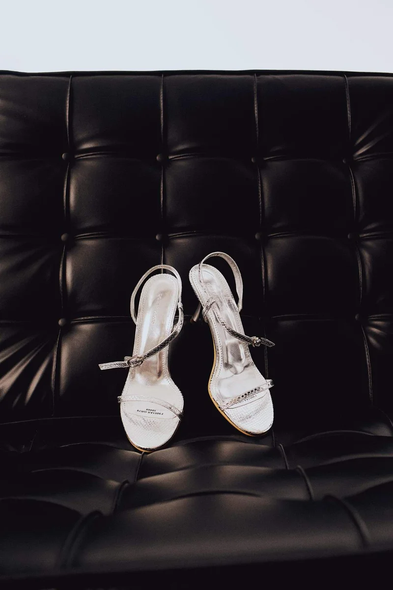ديفاكتو DCEY x DeFacto Woman Heeled Silver Shoes