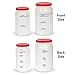 Learning Resources Measuring Jars 5 Pieces Grades K Ages 5 Measurement Tools Math and Science Classroom Supplies Liquid Measurement and Equivalencies - Image 3