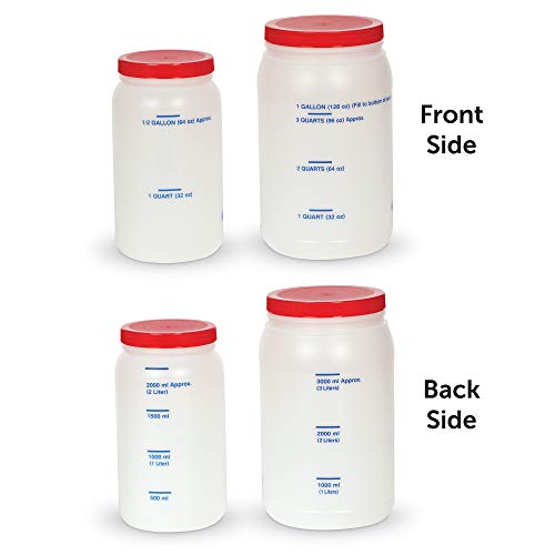 Learning Resources Measuring Jars 5 Pieces Grades K Ages 5 Measurement Tools Math and Science Classroom Supplies Liquid Measurement and Equivalencies - Image 5
