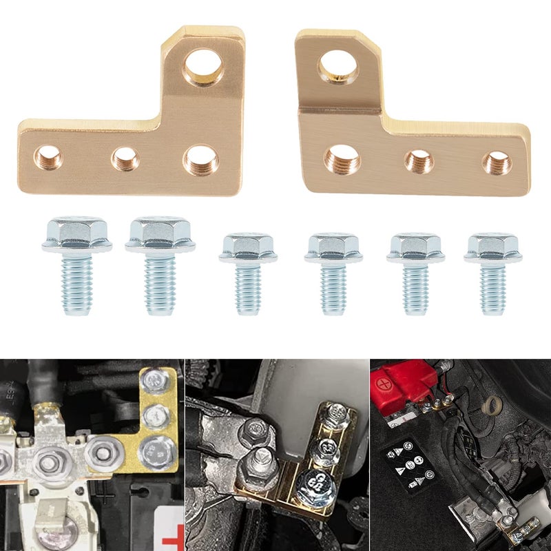 Extreme Duty Battery Terminals for Jeep Wrangler JL & Gladiator JT 2018 2019 2020 2021 2022