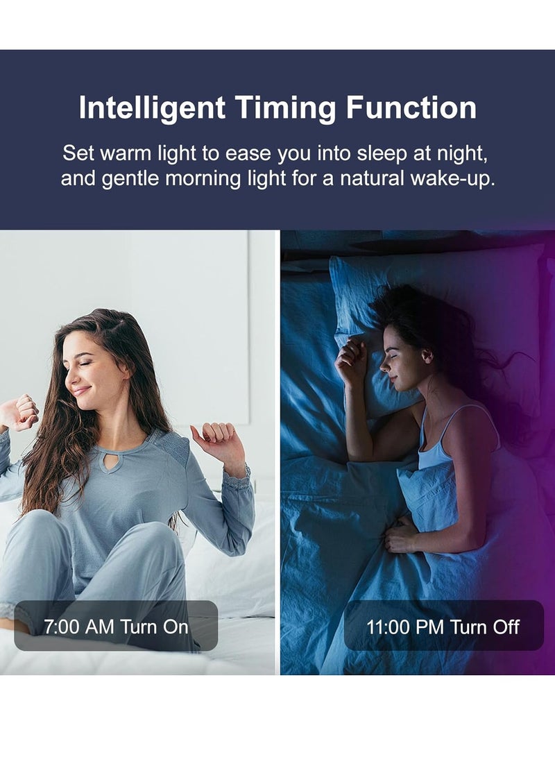 ONLYMAY 10m Led Lights for Bedroom, Music Synchronized Smart Led Strip Lights, Ultra Long with Remote Application Control Bluetooth LED Lights, Color Change RGB Light - Image 4