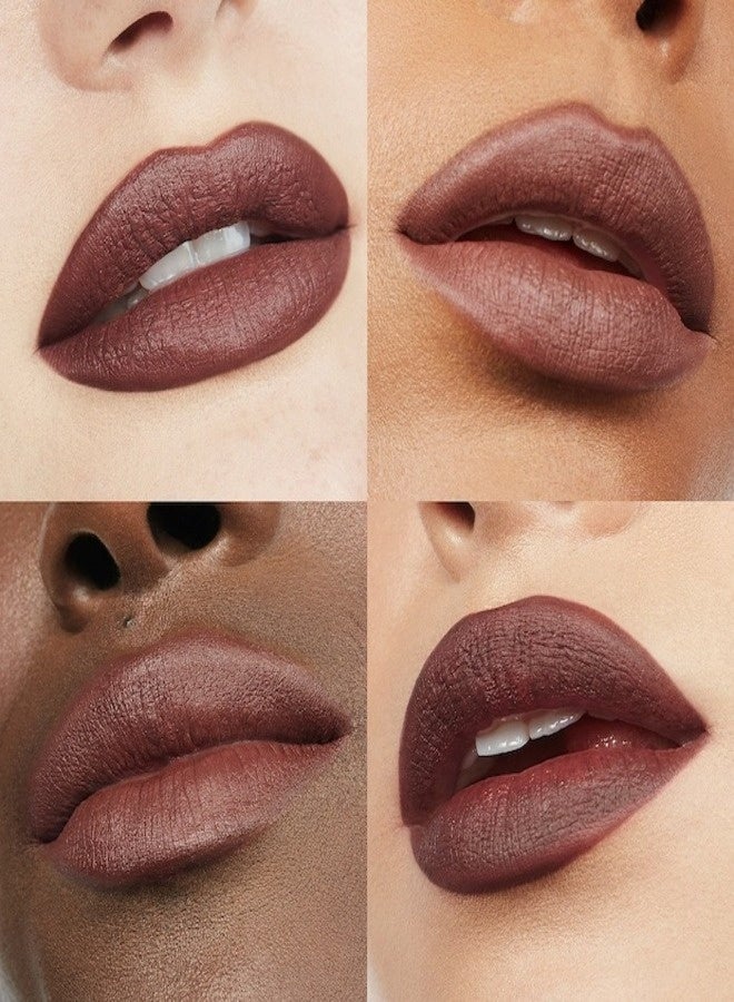 MAKEUP BY MARIO Ultra Suede™ Lipstick 3.5g – Shade Maurice - Deep Rich Brown, Comfortable Wear, High-Pigment, Velvety Matte Finish Lipstick - Image 2