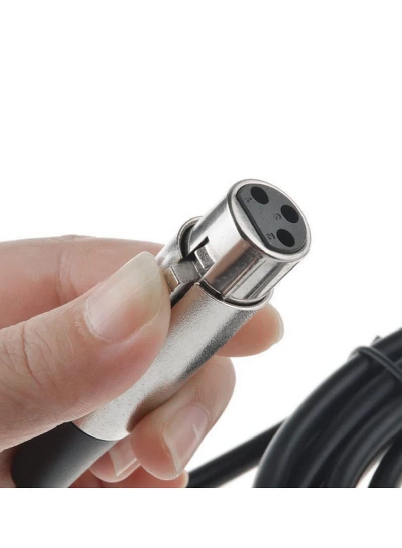 USB Male to 3 Pin XLR Female Microphone Cable Studio Audio Link Plug and Play No Driver Needed 16Bit 48kHz 44.1kHz Digital Sound Shielded Professional XLR-F for MIC - Image 4