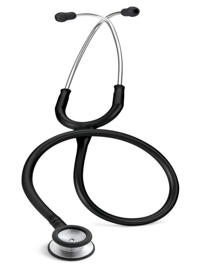 Littmann 3M Littmann Stethoscope, Classic II Pediatric, Black Tube, Stainless Steel Chestpiece, 28 inch, 2113 - Image 1