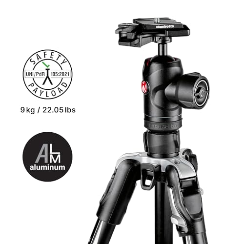 Manfrotto MKBFRTA4BK-BH Befree Advanced Aluminum Travel Tripod Twist, Ball Head - Image 3