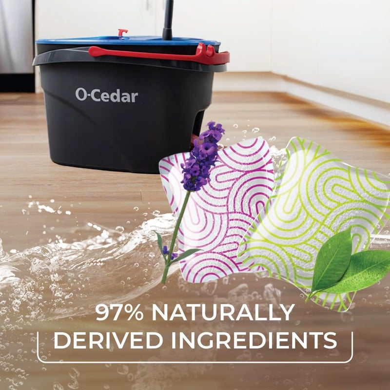 o cedar O-Cedar Floor Cleaning 20ct Pacs with Citrus Scent 10ct (1- Pack) and Lavender Scent 10ct (1-Pack) - Image 5