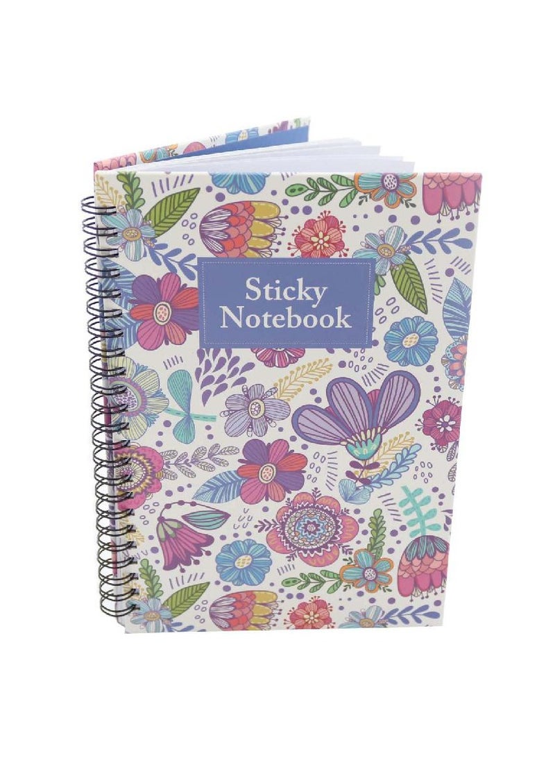 ROCO Sticky Notebook FlowerA580 Pages - Image 1