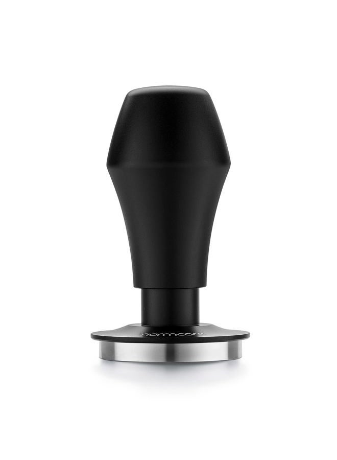Normcore Coffee Tamper 51.5mm - Spring-loaded Tamper - Barista Tools - Barista Tools - Barista Coffee Tamper with Anodized Aluminum Tamper Stand Holder - Stainless Steel Flat Base - Image 4