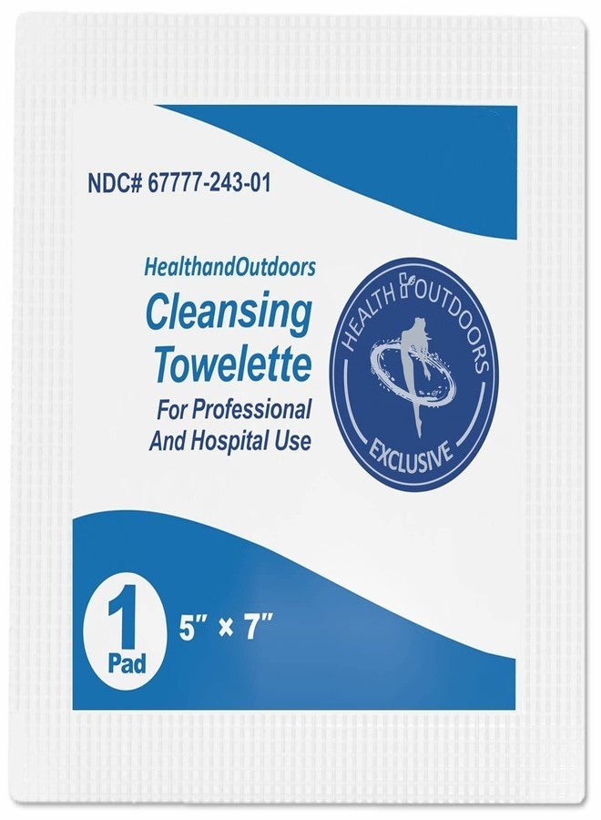 Dynarex Cleansing Towelettes 5 X 7" Individual Packet (#1301, Sold Per Box) - Image 2