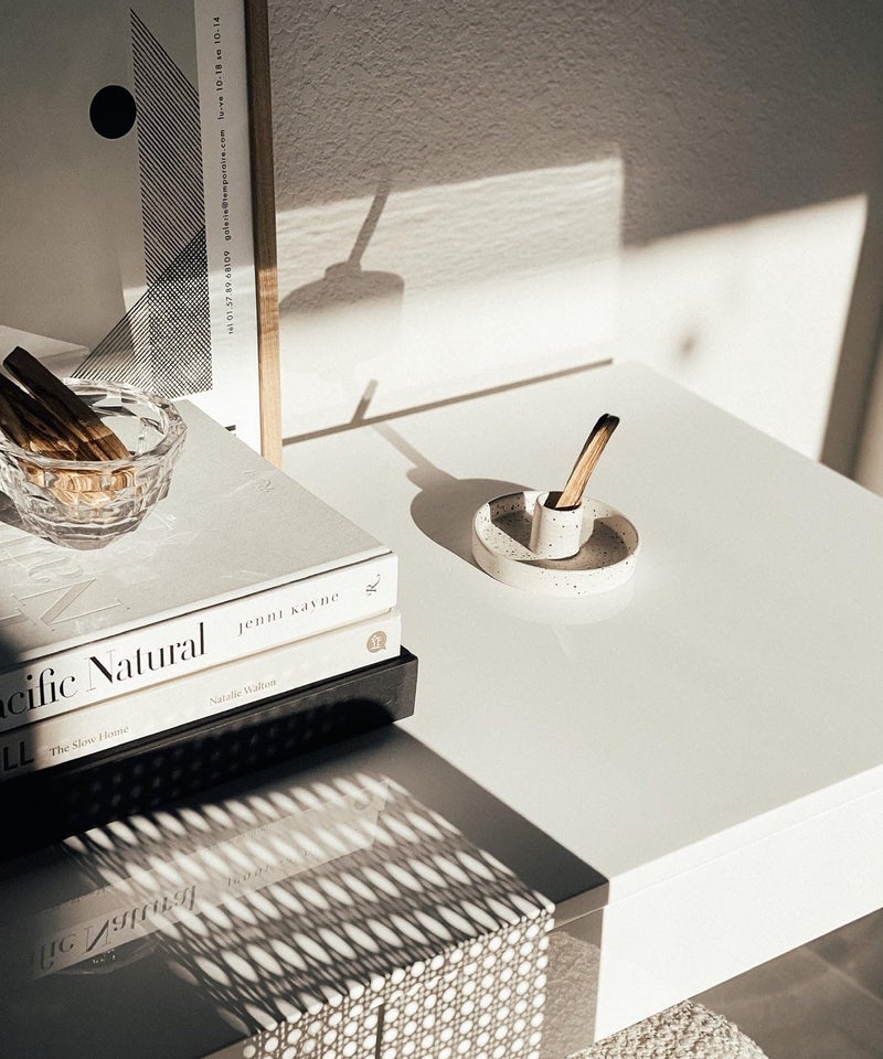 Bursera White Palo Santo Holder, Tree Planted with Every Order, Ceramic Holder Palo Santo Burner, Palo Santo Wood Stand, Incense Stick Burning Tray - Image 3