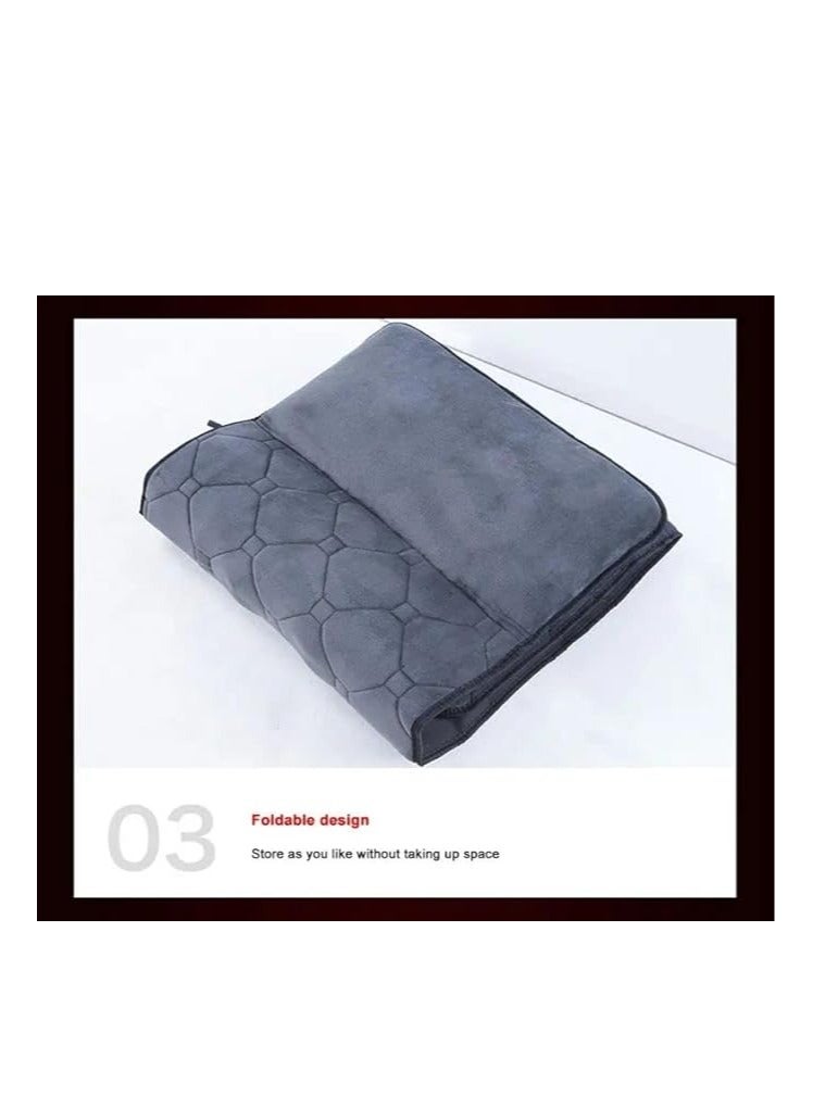 Cool Baby COOLBABY Whole Body Vibrating Massage Pad - Massage Heating Pad, 10 Vibrating Motor Massage Mattress Pad, Heating Back Massage Pad to Relieve Stress and Muscle Pain  - Image 3