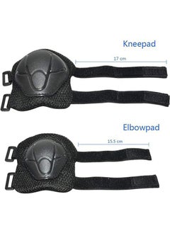 Arabest Kids Bike Helmet,Black Beetle Toddler Helmet for Ages 3-12 Boys Girls with Sports Protective Gear Set Knee Elbow Wrist Pads for Rollerblading Bicycle Skateboard Scooter  - Image 2