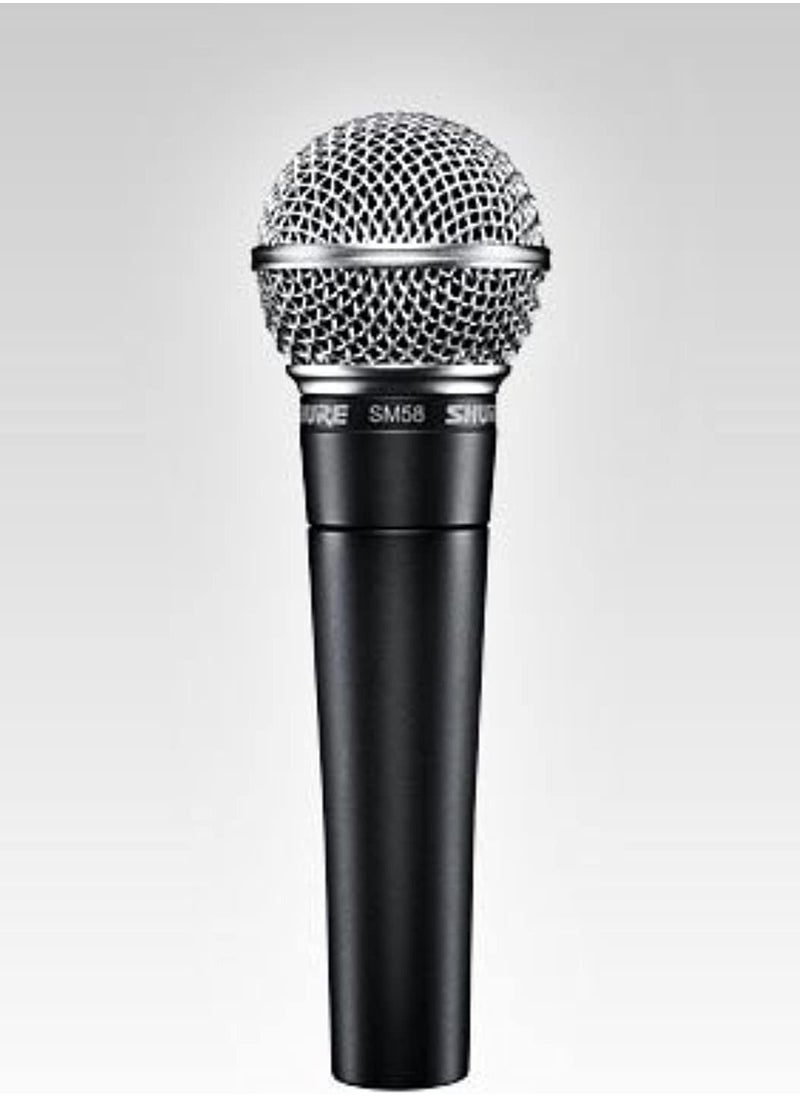 Generic - Shure sm58 dynamic vocal microphone  with cable, unidirectionalblack - Image 1