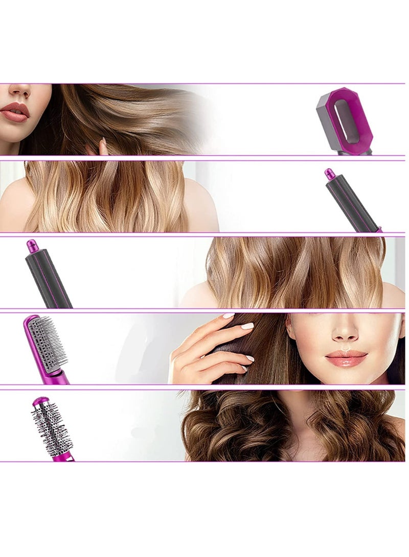 ELTRAZONE 5 in 1 Hair Dryer Hot Comb Set Hair Curler Wet Dry Professional Curling Iron Hair Straightener Styling Tool Hair Dryer - Image 4