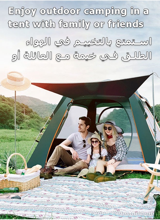 Mi VAZA Automatic Camping Tent - Easy Setup - Water Proof - UV Resistant - With Mosquito Net - 3/4 People Tent - Portable Camping Gear - Picnic Outdoors  - Image 2