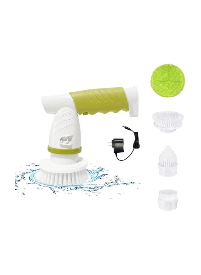 general Electric Spin Scrubber, Brush Cleaner Cordless Cleaning Brush with Replaceable Brush Heads Multi Purpose Cleaning for tub and Tile Power Scrubber Brush - Image 1