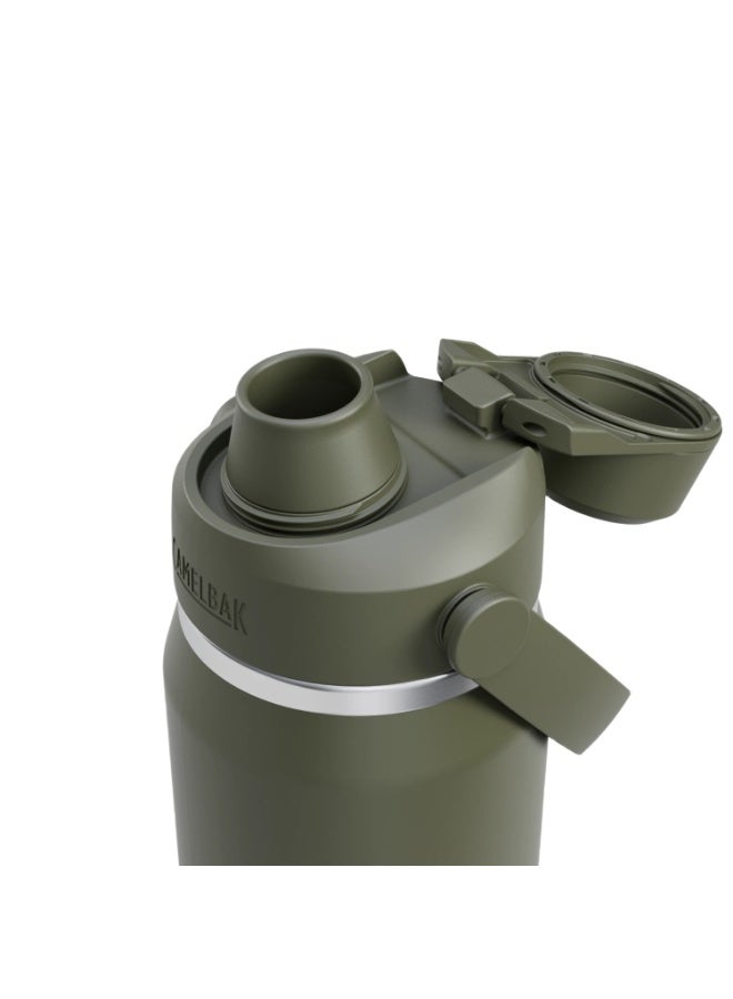 CAMELBAK CamelBak Thrive Chug VSS Water Bottle  ,Moss Colour Stainless Steel, Vacuum-Insulated, Leak-Proof Bottle for School, Office & Outdoor Use -25oz - Image 4