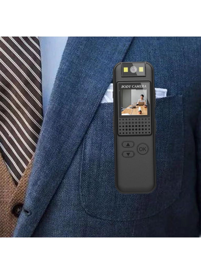 Generic Mini Back Clip Camera, 1080P Handheld Pocket Video Recorder with HD Screen, 180 Degree Rotatable Lens, Type C Small Wearable Camera for Outdoor Sports Law Enforcement - Image 5