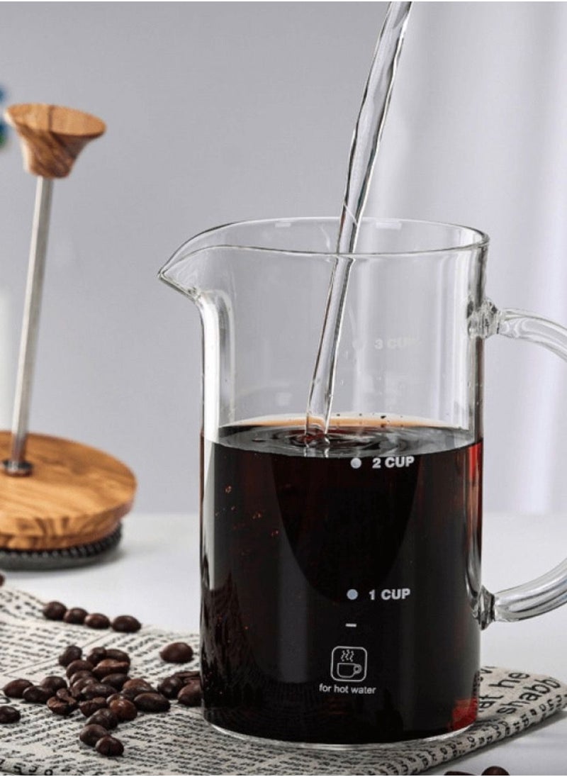 فرنش بريس French Press بعدة أحجام
