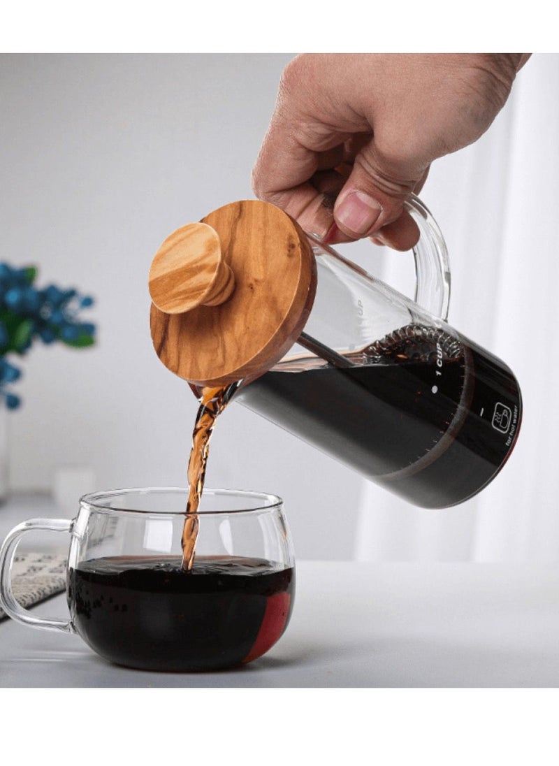فرنش بريس French Press بعدة أحجام