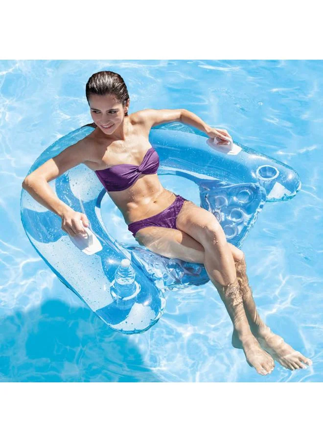 INTEX Sit 'N Float Inflatable Pool Lounger - Assorted