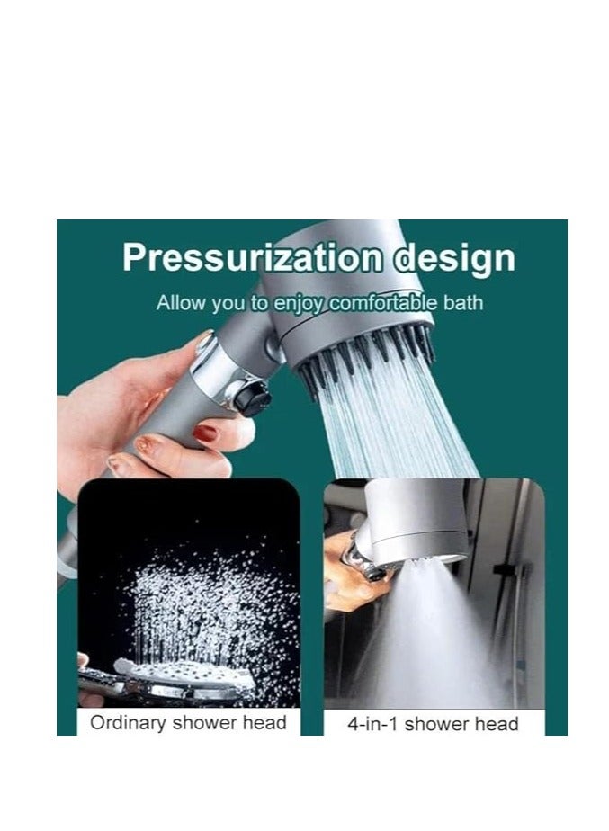 Massage and Skin Beauty Multifunctional Shower, Handheld Shower Head Set High Pressure Shower Head High Flow Hand Held Showerhead - Image 5