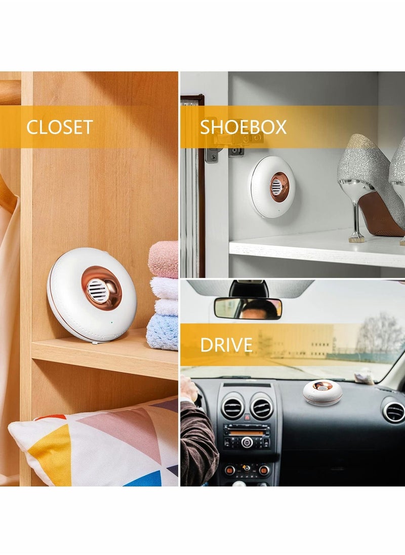 Refrigerator Deodorizer, Reusable Mini Usb Rechargeable Fridge Deodorizer Odor Eliminator Portable for Fridge, Car, Closet, Wardrobe  - Image 3