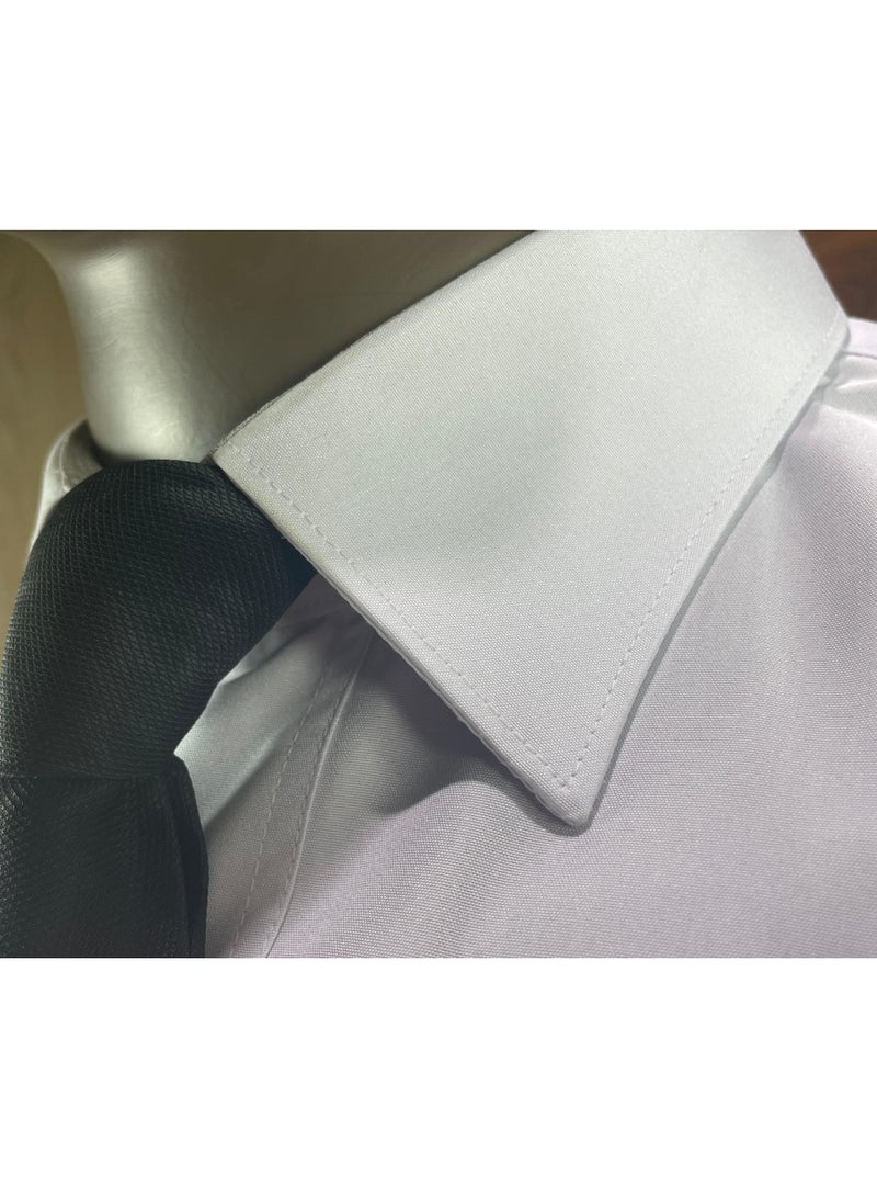 Pro Pilot zone Men’s Long Sleeve Pilot Shirt – American – Waterproof Lycra – White  - Image 5