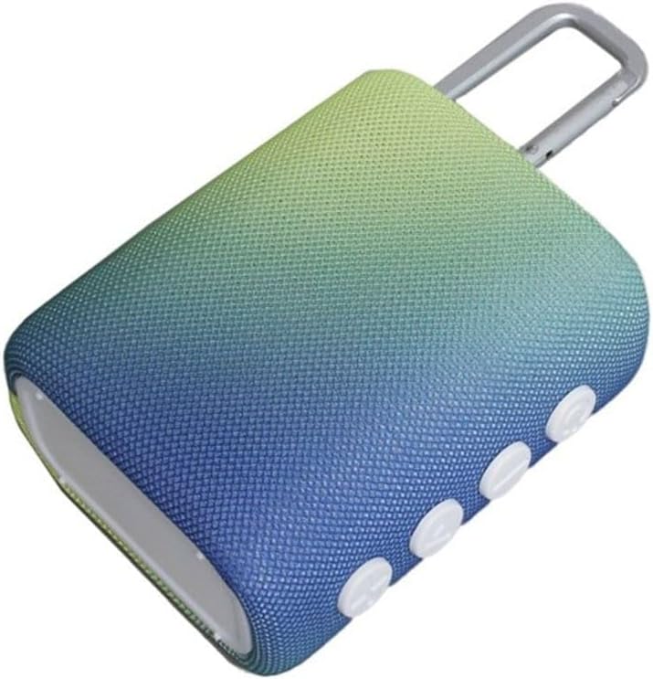 لافينتو L'AVVENTO (SP31L) مكبر صوت مقاوم للماء IPX7 5.5W 1500mAh TWS المساعدة الصوتية حلقة تسلق معدنية - أزرق - Image 2
