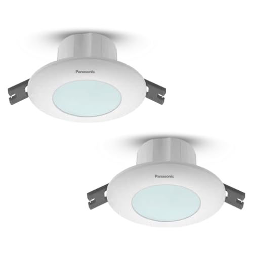 Panasonic 5 Watt LED Deep Junction Downlighter, LED Downlight with 85mm Cut Out, BIS & ROHS Certified, 4KV Surge Protection, Cool White Light (PDLM34057-2) - Image 4