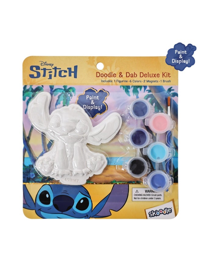 Disney Stitch Doodle & Dab Deluxe Kit | Paint & Display | Art & Craft Kit | Age 3+ - Image 3