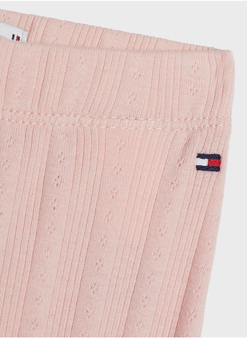 TOMMY HILFIGER FLOWER POINTELLE LEGGING  - Image 3