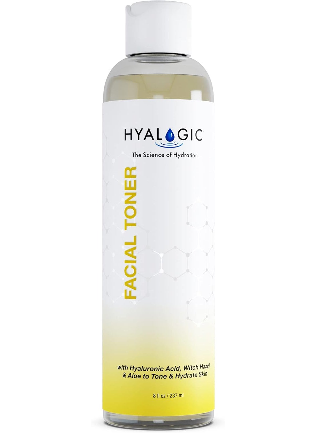 Hyalogic Hyalogic Facial Toner with Witch Hazel 8oz  Spa HA Hyaluronic Acid  Aloe Vera Alcohol Free Hydrating Toner Astringent for Face 8 fl oz 