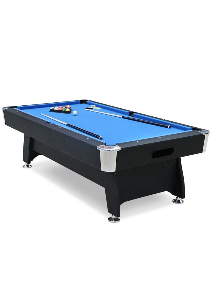 Generic 7ft Auto Ball Return Billiard Pool Table for Club Family Indoor Gym Games Billiards Table - All Accessories Included, Scratch Resistant Luster Long Finish  - Image 1